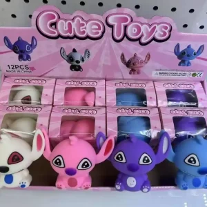 Zamów teraz Gniotki Stitch Lilo i Stitch Wielokolorowe 12 szt