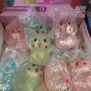 Tylko do końca tygodnia Gniotki Pikachu Żelowe Antystresowe 12 szt