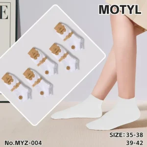 Motylki Białe Skarpetki Stopki rozmiar 35-38/39-42 Bestseller