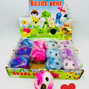 Łatwy zwrot Kule Beads Vent Antystresowe Kolorowe 12 szt