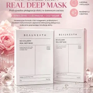Hit cenowy Beauneath Bio-Collagen Real Deep Mask 4x34g nawilżająca