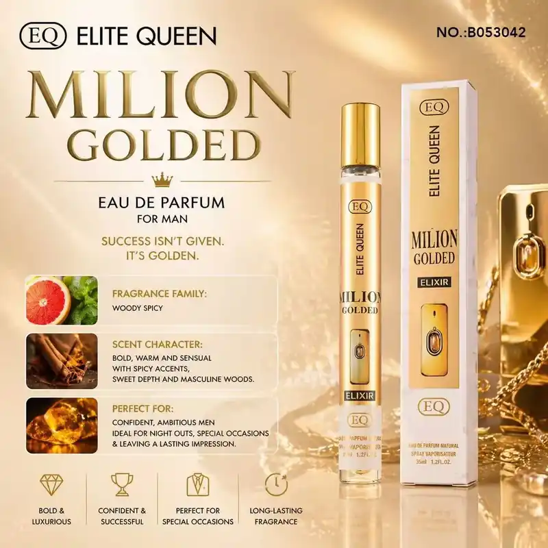 Obniżka ceny Perfumy EQ Million Golded Eau de Parfum 35ml dla mężczyzn