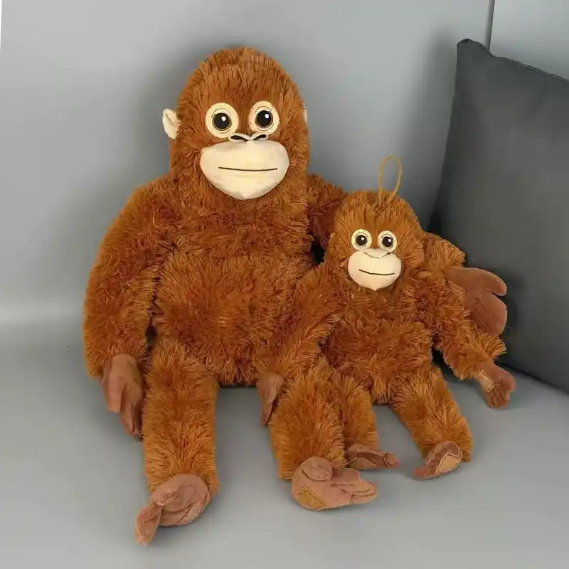 Zniżka Maskotka Orangutan Brązowy 60cm Pluszowa