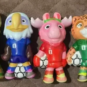 Zniżka Gniotki Antystresowe Zwierzęta Piłkarskie Zestaw 4 szt