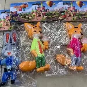 Zestaw Squeeze Toy Figury Zootopia Lis Króliczek 3 szt Najlepsza cena