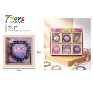 Bezpieczna płatność 7Toys Kolororow Bransoletki do Zabawy 6szt 9cm